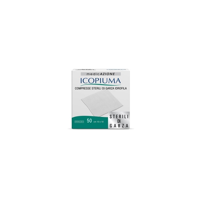 Desa Pharma Garza Compressa Idrofila Icopiuma 10x10cm 50 Pezzi - Medicazioni - 906065952 - Icopiuma - € 0,90