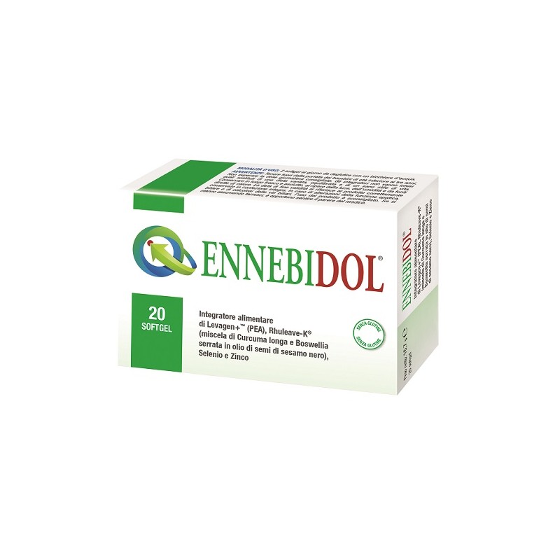 Natural Bradel Ennebidol 20 Softgel - Integratori per dolori e infiammazioni - 947273049 - Natural Bradel - € 21,79