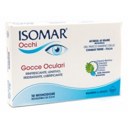 Euritalia Pharma Isomar Occhi Gocce Oculari All'acido Ialuronico 0,20% 10 Flaconcini - Gocce oculari - 971347671 - Isomar - €...