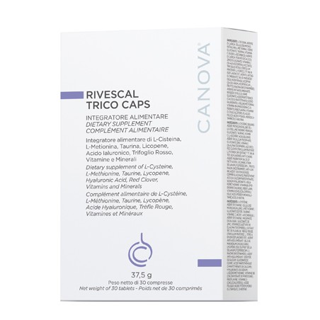 Sifarma Div. Canova Canova Rivescal Trico Capsule 30 Compresse Nuova Confezione Sifarma Div. Canova - 1 Sifarma Div. Canova Canova Rivescal Trico Capsule 30 Compresse Nuova Confezione Sifarma Div. Canova - 1
