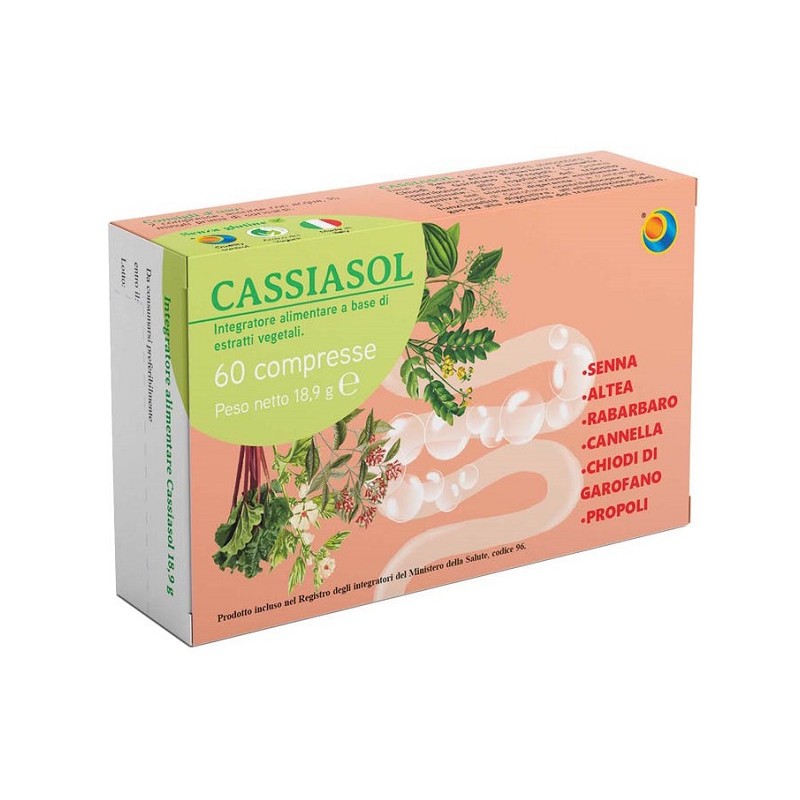 Herboplanet Cassiasol 60 Compresse - Integratori per regolarità intestinale e stitichezza - 984859999 - Herboplanet - € 7,55