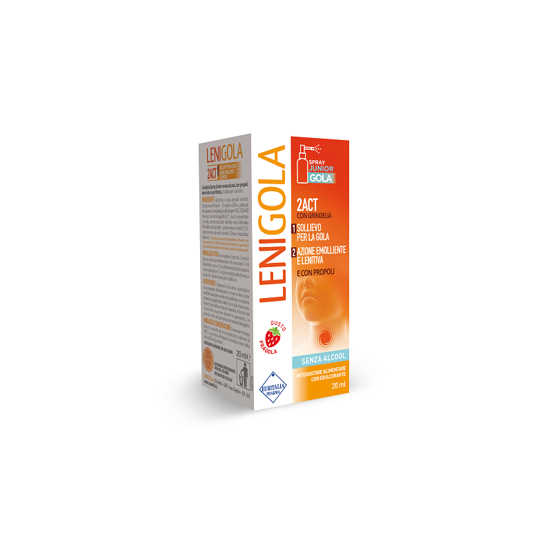 Euritalia Pharma Lenigola Spray Junior 20 Ml - Prodotti fitoterapici per raffreddore, tosse e mal di gola - 984908172 - Eurit...