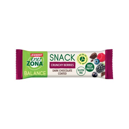 Enervit Enerzona Snack Crunchy Berries 33 G - Integratori per dimagrire ed accelerare metabolismo - 978304804 - Enervit - € 2,40