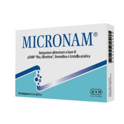 N. A. M. Micronam 30 Compresse - Circolazione e pressione sanguigna - 942980588 - N. A. M. - € 23,95