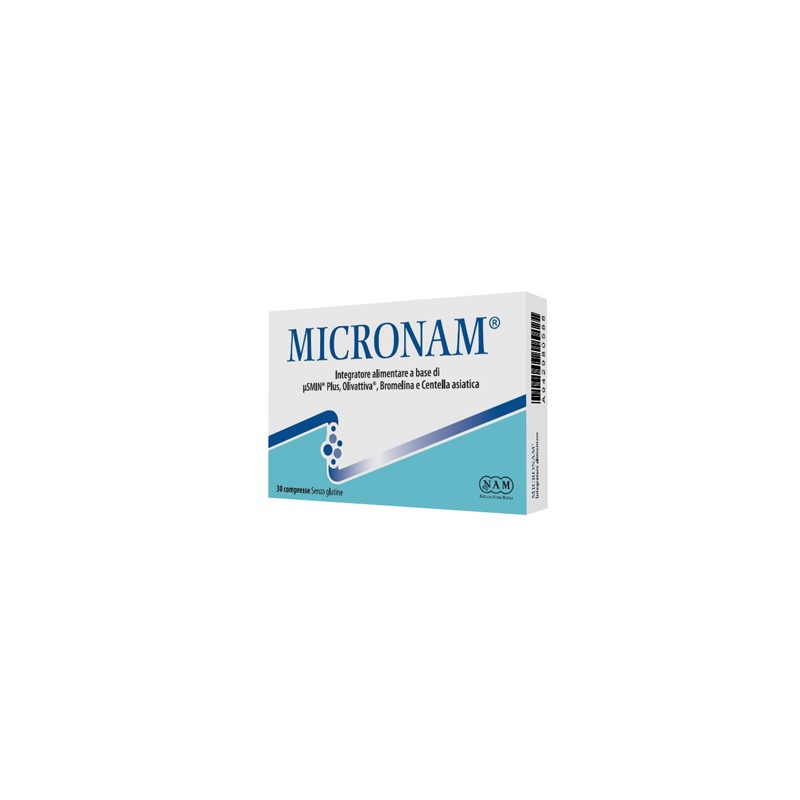 N. A. M. Micronam 30 Compresse - Circolazione e pressione sanguigna - 942980588 - N. A. M. - € 24,42