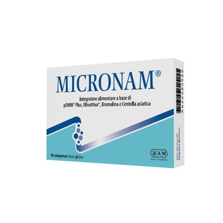 N. A. M. Micronam 30 Compresse - Circolazione e pressione sanguigna - 942980588 - N. A. M. - € 24,42