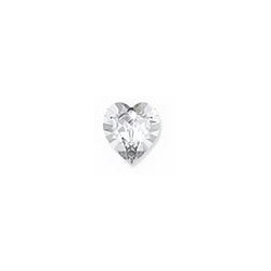 Sanico Orecchino Post Foratura Swarovski Crystal Heart Articolo Bjt964 - Orecchini - 973295429 - Biojoux - € 6,90