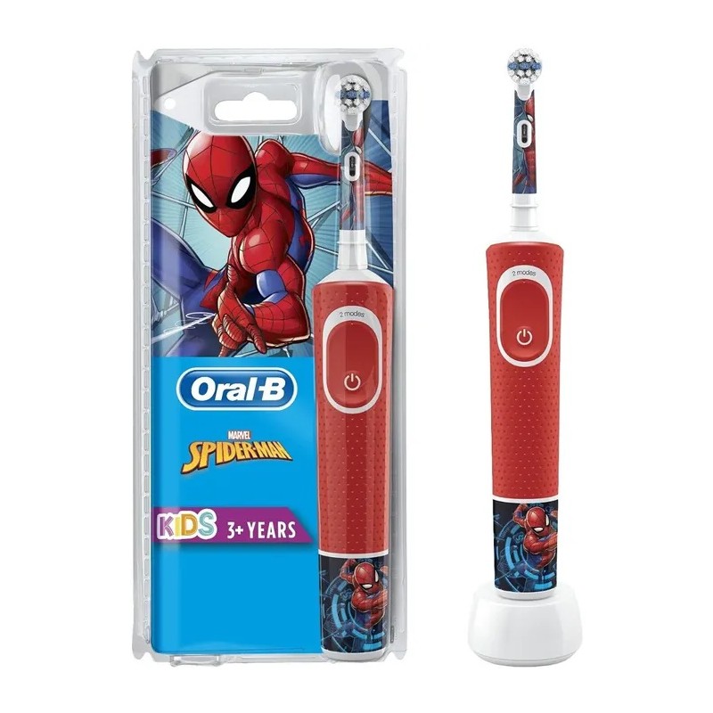Oral-B Vitality Kids Spiderman Spazzolino Elettrico - Spazzolini elettrici e idropulsori - 983702352 - Oral-B - € 23,87
