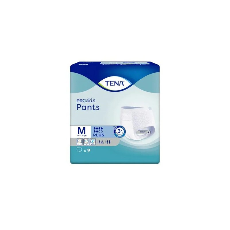 Tena Pants Plus Pannolone per Incontinenza Taglia M 9 Pezzi - Prodotti per incontinenza - 984359606 - Tena - € 12,00