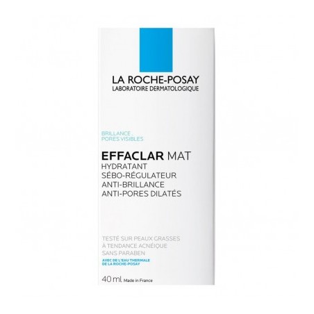 La Roche Posay Effaclar Mat Gel Sebo-Regolatore 40 Ml - Trattamenti per pelle impura e a tendenza acneica - 922396306 - La Ro...