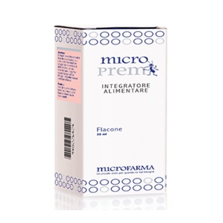 Microfarma Microprem Gocce 30 Ml - Vitamine e sali minerali - 940226424 - Microfarma - € 20,34