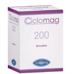 Enfarma Ciclomag 20 Bustine - Integratori per concentrazione e memoria - 931635229 - Mag
