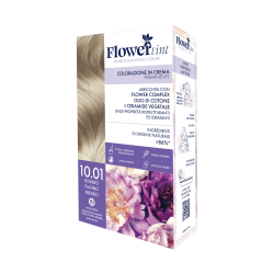Purobio FlowerTint Colorazione Permanente 10,01 Biondo Platino Freddo - Tinte e colorazioni per capelli - 940531825 - Flowert...