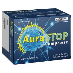 Aesculapius Farmaceutici Aurastop 60 Compresse - Integratori per concentrazione e memoria - 947415333 - Aesculapius Farmaceut...