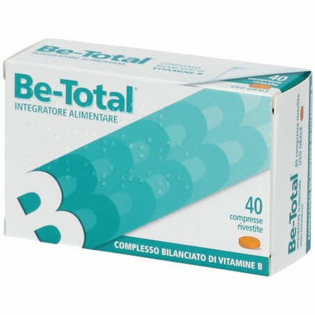 Be-Total Plus Integratore Di Vitamine B 40 Compresse - Vitamine e sali minerali - 933151209 - Be-Total - € 16,49