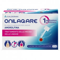 Onilaqare 5% Smalto Medicato Per Unghie e Onicomicosi 2,5 Ml - Trattamenti per onicofagia - 028122063 - Galderma Italia - € 3...