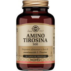 Solgar It. Multinutrient Amino Tirosina 500 50 Capsule Vegetali Solgar - 1