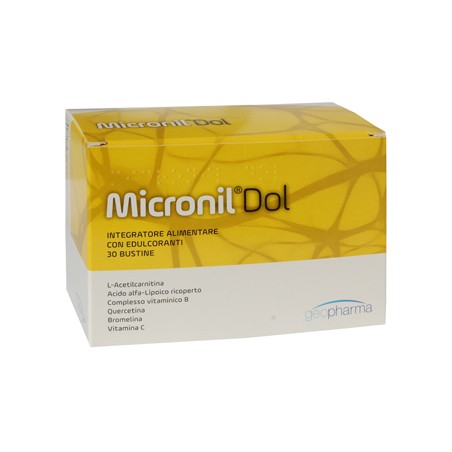 Micronil Dol Benessere del Sisema Nervoso 14 Bustine Geofarma - 1 Micronil Dol Benessere del Sisema Nervoso 14 Bustine Geofarma - 1