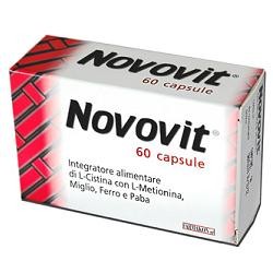 Farmakon Novovit 60 Capsule - Integratori per pelle, capelli e unghie - 900459241 - Farmakon - € 22,20