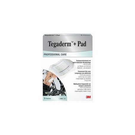 3m Italia Cerotto Tegaderm Pad 9x10cm 5pezzi - Medicazioni - 913254645 - 3m Italia - € 7,26