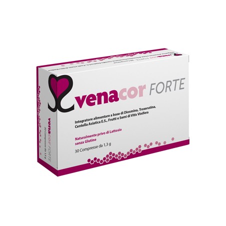 Essecore Venacor Forte 30 Compresse - Circolazione e pressione sanguigna - 980426023 - Essecore - € 16,66