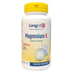 Phoenix - Longlife Longlife Magnesium K 60 Capsule - Vitamine e sali minerali - 930605581 - Longlife - € 13,53