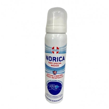Norica Mousse Disinfettante Mani 100 Ml - Disinfettanti e cicatrizzanti - 984906368 - Norica - € 4,90