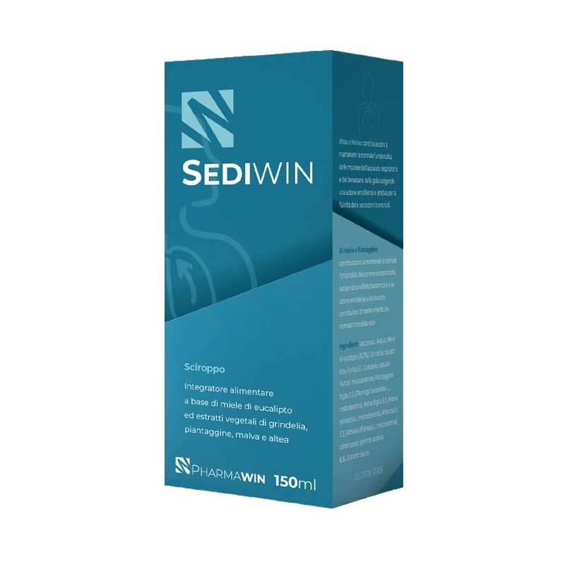 Pharmawin Sediwin Sciroppo 150 Ml - Integratori per apparato respiratorio - 985511082 - Pharmawin - € 13,85