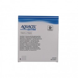 Aquacel Extra Medicazione in Hydrofiber con Fibra Rinforzante 10x10 5 Pezzi - Medicazioni - 924293691 - Aquacel - € 31,43
