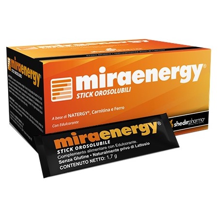 Miraenergy Integratore per Stanchezza e Affaticamento 20 Stick - Integratori di ferro - 944171317 - Shedir Pharma - € 17,00
