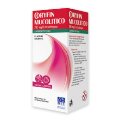 Sit Laboratorio Farmac. Coryfin Mucolitico 250 Mg/5 Ml Sciroppo - Farmaci per tosse secca e grassa - 025463062 - Sit Laborato...