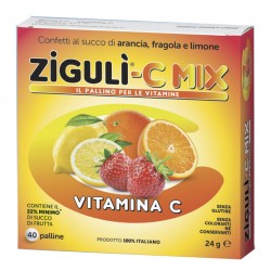 Falqui Prodotti Farmac. Ziguli C Mix 40 Confetti Alla Frutta Ai Gusti Di Arancia Fragola E Limone - Vitamine e sali minerali ...