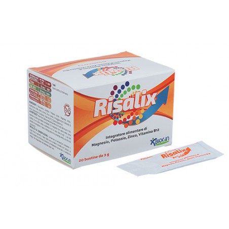 Biogin Risalix Integratore Per Stanchezza e Affaticamento 20 Bustine Biogin - 1 Biogin Risalix Integratore Per Stanchezza e Affaticamento 20 Bustine Biogin - 1
