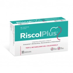 RiscolPlus Integratore Per Il Colesterolo 30 Compresse - Integratori per il cuore e colesterolo - 984571529 - Errekappa Eurot...
