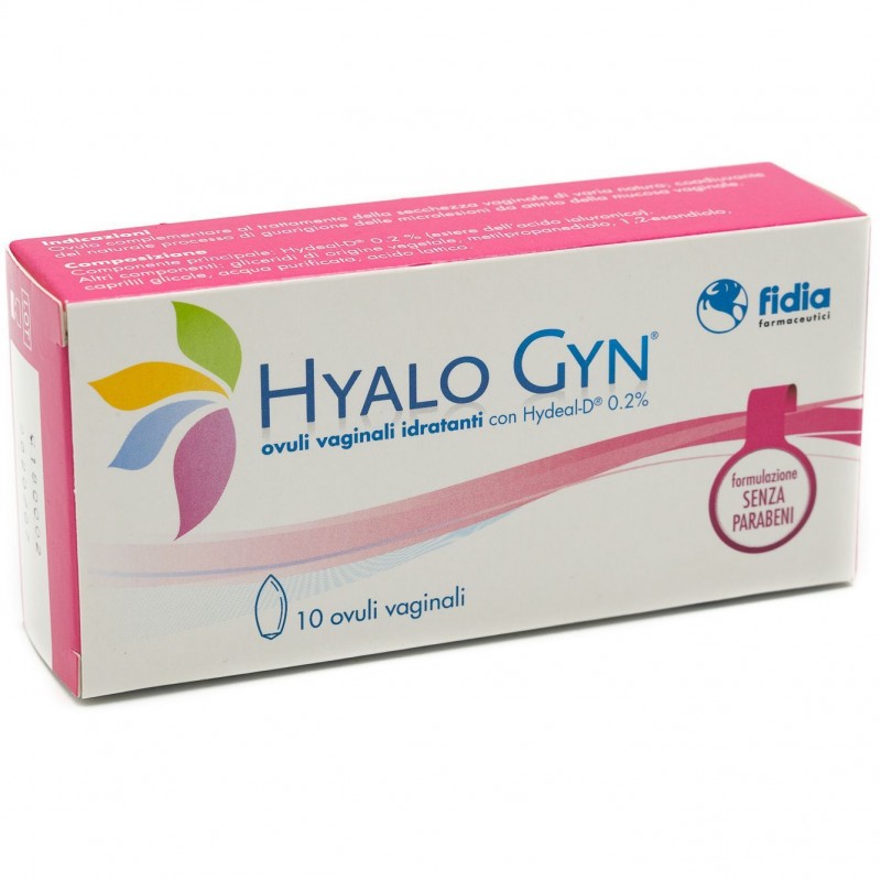 Hyalo Gyn Ovuli Vaginali Per Secchezza di Varia Natura 10 Ovuli - Lavande, ovuli e creme vaginali - 975022942 - Hyalo - € 18,31
