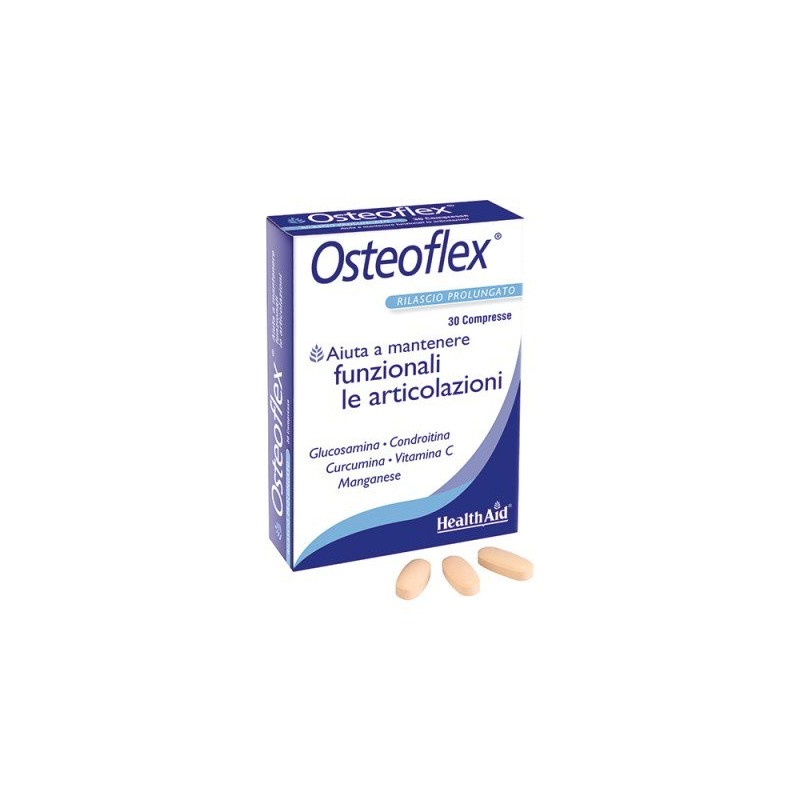 Healthaid Italia Osteoflex 30 Compresse - Integratori per dolori e infiammazioni - 912254543 - Healthaid Italia - € 27,08