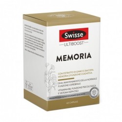 Swisse Ultiboost Memoria E Funzione Cognitiva 60 capsule - Integratori per concentrazione e memoria - 980197343 - Swisse - € ...
