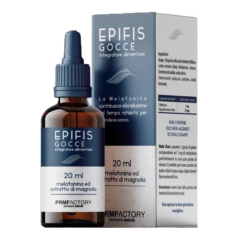 Prm Factory Service S Epifis Gocce 20 Ml - Integratori per umore, anti stress e sonno - 981393414 - Prm Factory Service S - €...