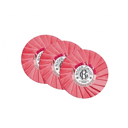 Roger & Gallet Gingembre Rouge Box Saponette 3 Pezzi da 100 G Roger & Gallet - 1 Roger & Gallet Gingembre Rouge Box Saponette 3 Pezzi da 100 G Roger & Gallet - 1