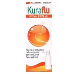 Pool Pharma Kuraflu Spray Gola 30 Ml - Prodotti fitoterapici per raffreddore, tosse e mal di gola - 933499939 - Pool Pharma -...