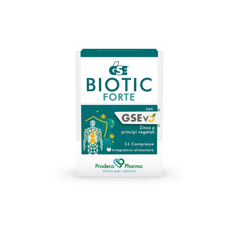 Prodeco Pharma Gse Biotic Forte 24 Compresse - Rimedi vari - 984779330 - Prodeco Pharma - € 11,90