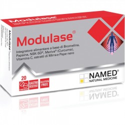 Named Modulase Integratore di Bromelina 20 Compresse - Integratori per dolori e infiammazioni - 985766082 - Named - € 14,19