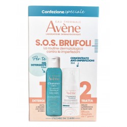 Avène S.O.S. Brufoli Cleanance Gel Detergente 100 Ml + Comedomed 30 Ml - Trattamenti per pelle impura e a tendenza acneica - ...