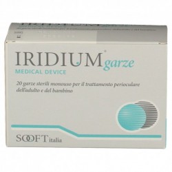 Iridium Garza Oculare Medicata In Tessuto Non Tessuto 20 Pezzi - Disinfettanti oculari - 930099597 - Sooft Italia - € 14,50