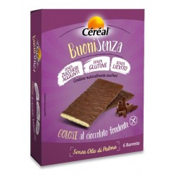 Nutrition & Sante' Italia Cereal Buoni Senza Golosi Cioccolato Fondente 6 X 17 G - Alimenti senza glutine - 939146914 - Pesof...