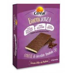 Nutrition & Sante' Italia Cereal Buoni Senza Golosi Cioccolato Fondente 6 X 17 G Pesoforma - 1