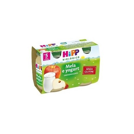 Hipp Italia Hipp Bio Hipp Bio Omogeneizzato Mela Yogurt 2x125 G - Omogeneizzati e liofilizzati - 906394972 - Hipp - € 3,24