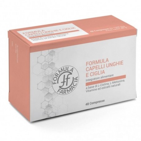 Formula Farmacia Capelli Unghie e Ciglia 48 Compresse - Integratori per pelle, capelli e unghie - 983521636 -  - € 18,60