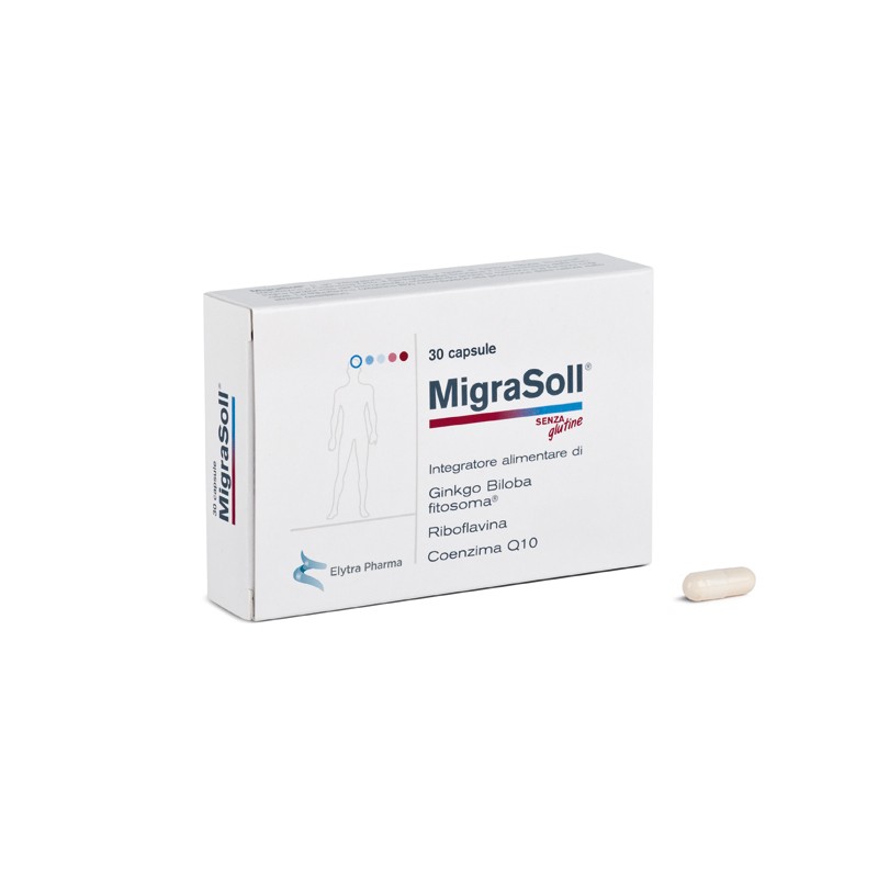 Migrasoll Integratore Per Cefalee 30 Capsule - Integratori per mal di testa ed emicrania - 930668355 -  - € 20,84
