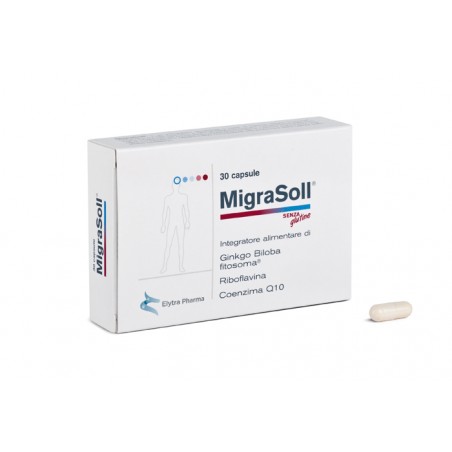 Migrasoll Integratore Per Cefalee 30 Capsule - Integratori per mal di testa ed emicrania - 930668355 -  - € 20,84